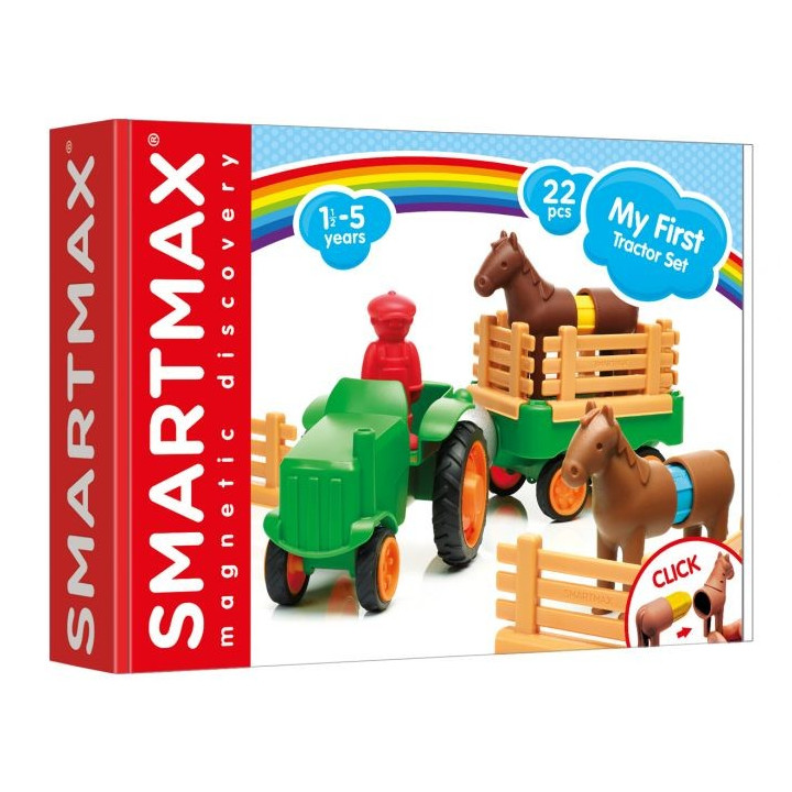 Boite du jeu Smartmax le tracteur de la ferme