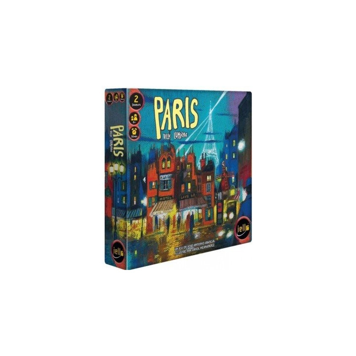 boite du jeu Paris Ville Lumière