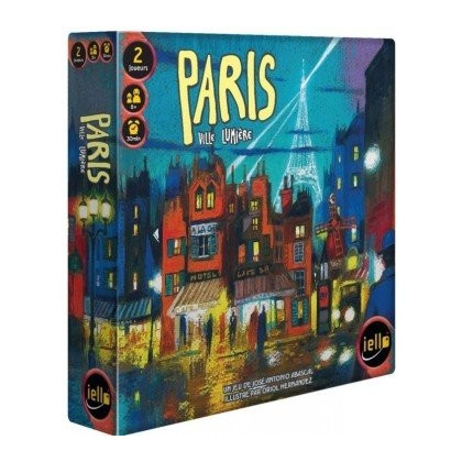 boite du jeu Paris Ville Lumière