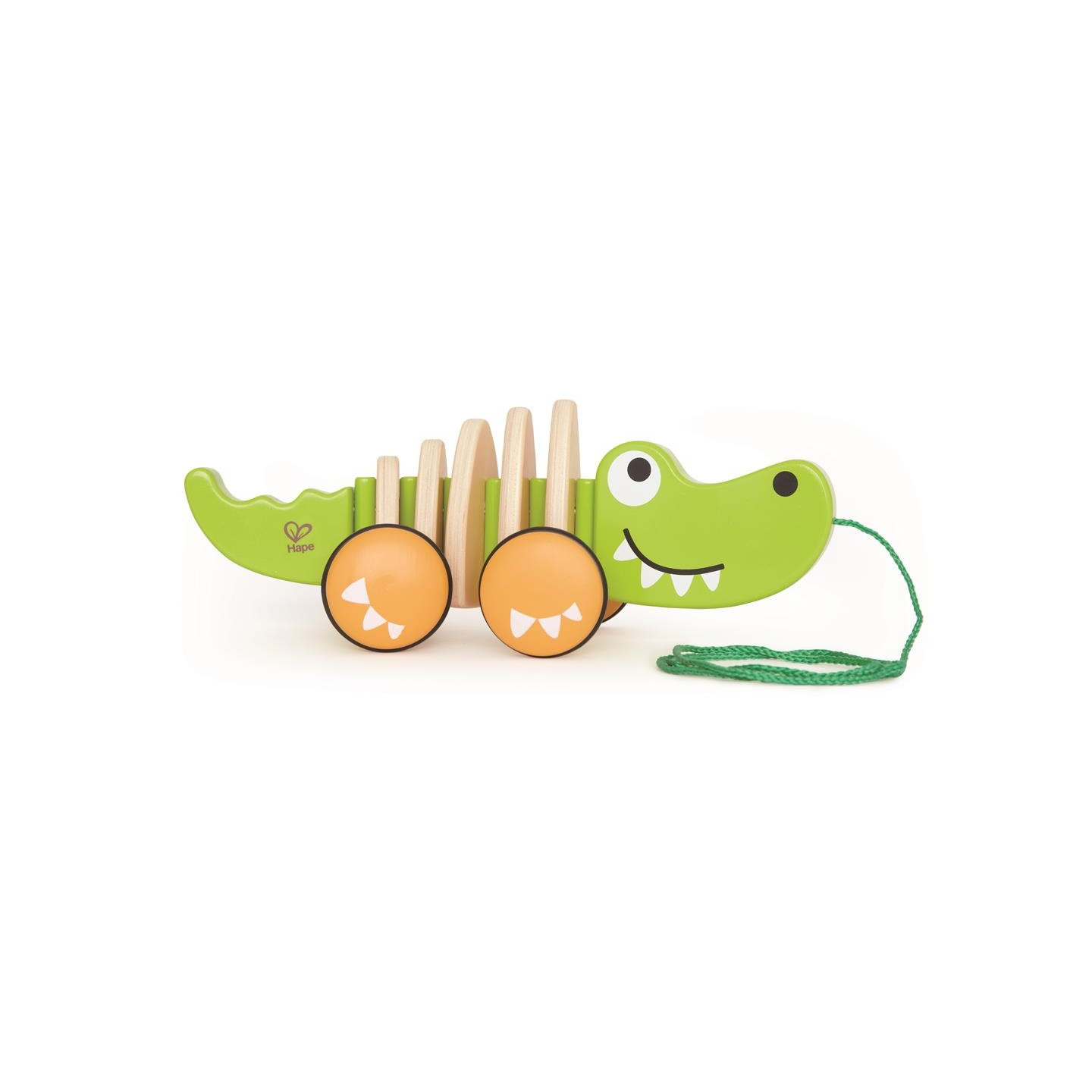 Jeux enfant animal en bois crocodile - Un grand marché