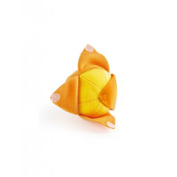 exemple de l'orange du panier de fruits en feutrine de Hape