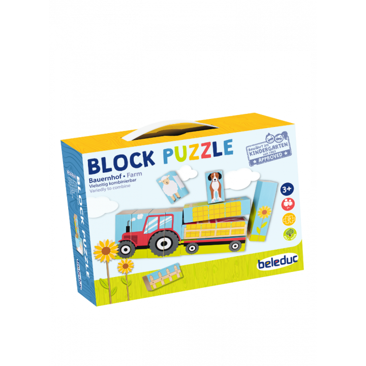 boite du jeu Block Puzzle Ferme