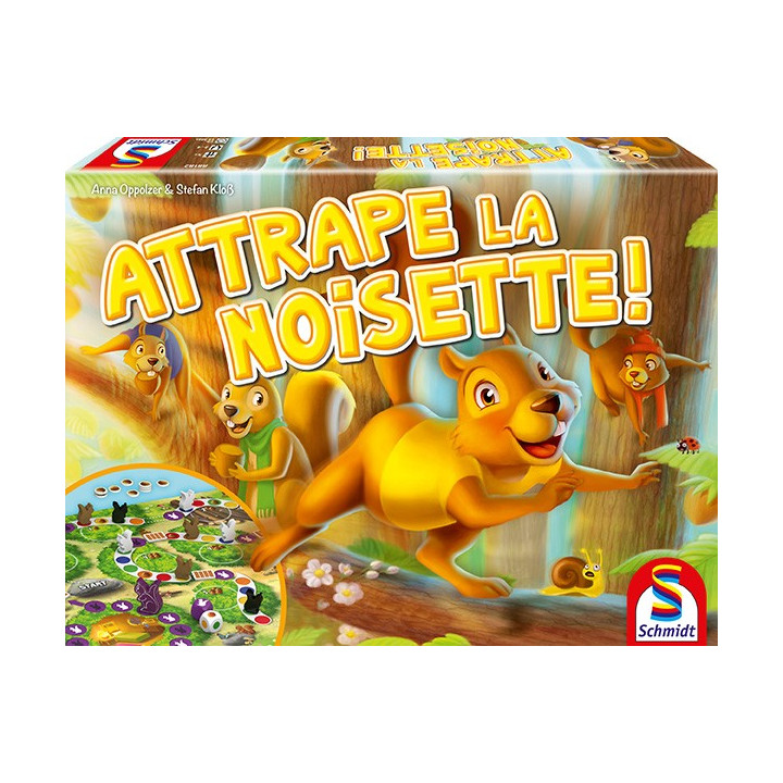 boite du jeu Attrape la noisette !