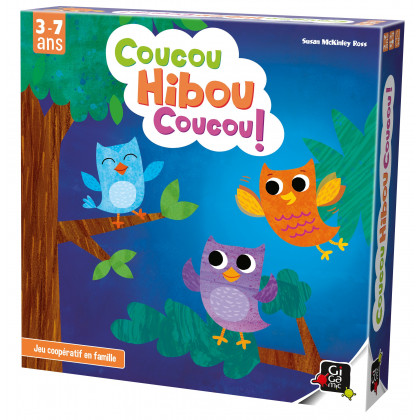 boite du jeu Coucou Hibou Coucou !