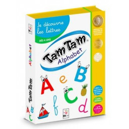 Tam tam alphabet je découvre les lettres coffret