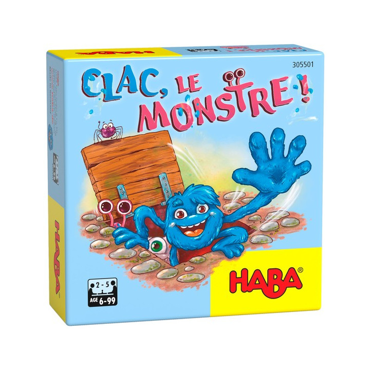 boite du jeu Clac le monstre !