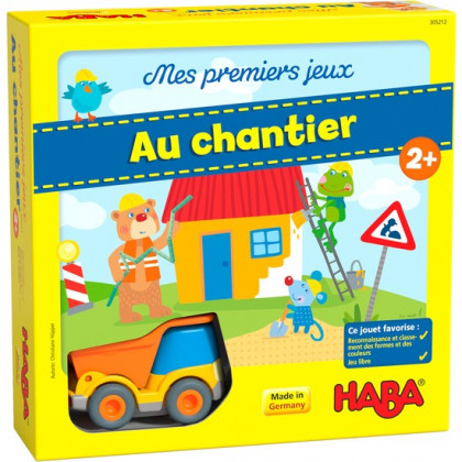 Boite du jeu Mes premiers Jeux Au chantier