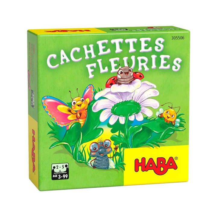 boite du jeu Cachettes fleuries