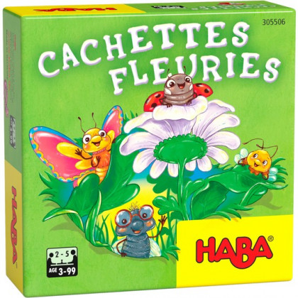 boite du jeu Cachettes fleuries