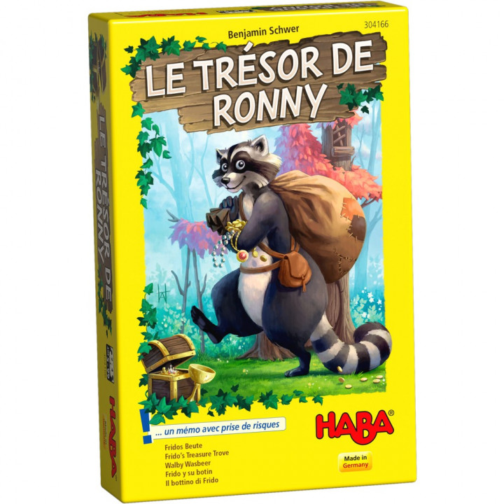 boite du jeu le Trésor de Ronny