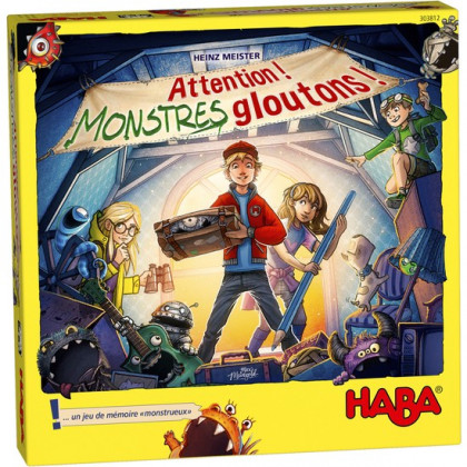 Boite du jeu Attention Monstres Gloutons