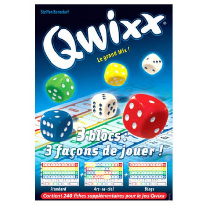 boite de la recharge du jeu Qwixx
