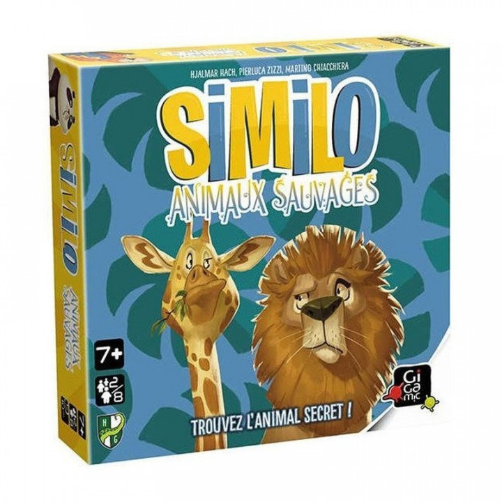 boite du jeu Similo Animaux sauvages