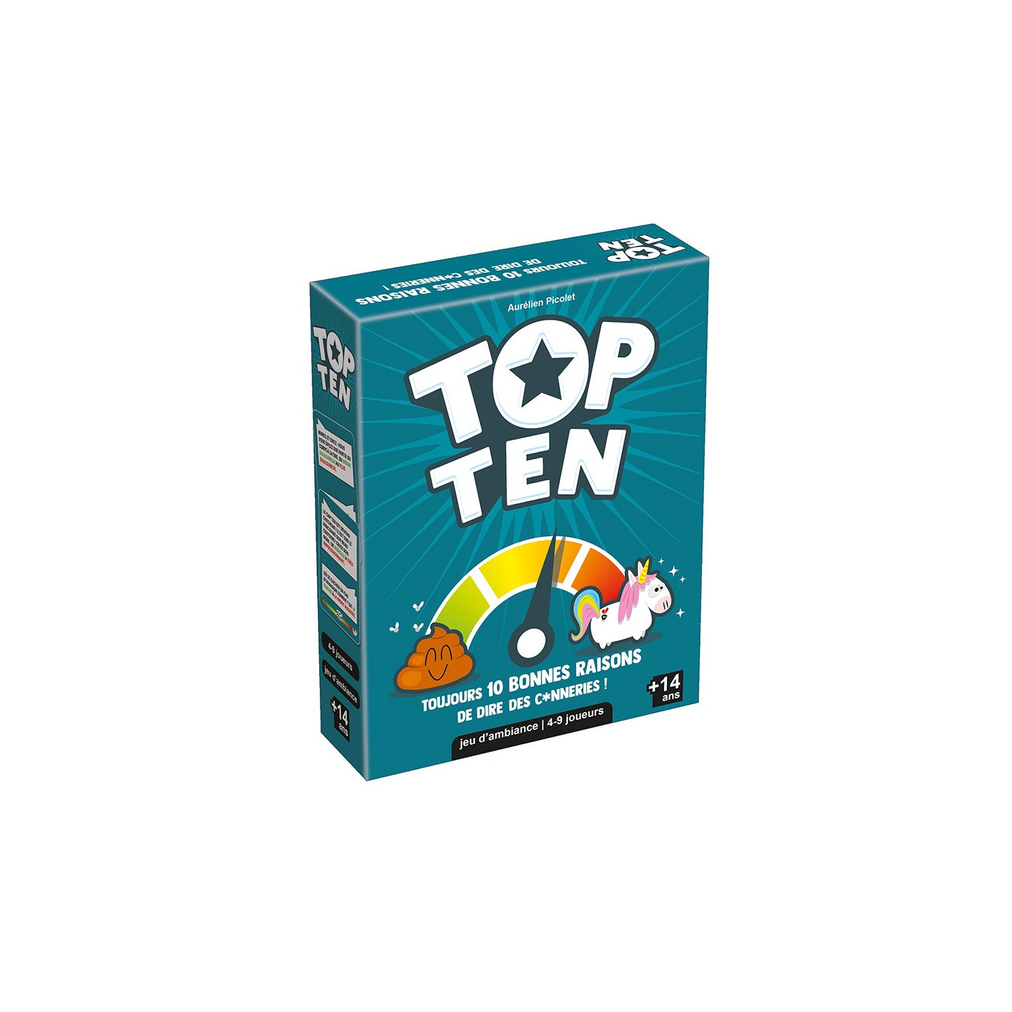 Top Ten, jeu de société Cocktail Games