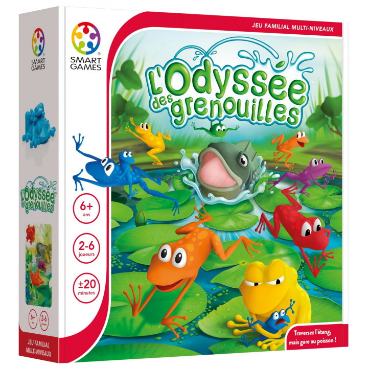 boite du jeu L'odyssée des grenouilles