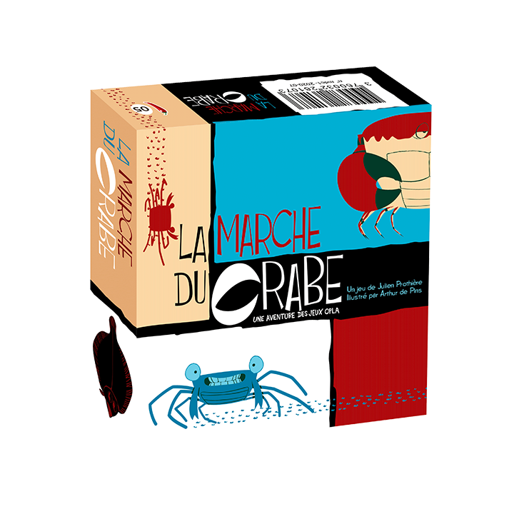 boite du jeu La marche du crabe