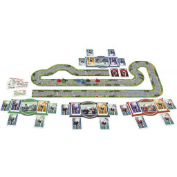 mise en place du jeu Flamme Rouge