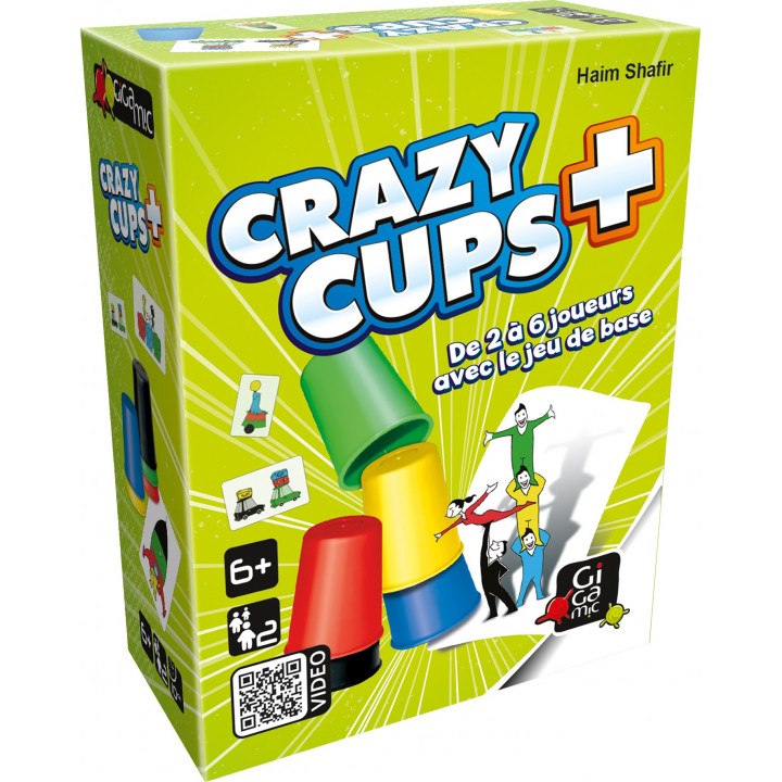 boite du jeu Crazy cups +