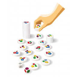 exemple de partie en cours du jeu Clac Clac