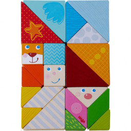 pièces du jeu Tangram Mix Multicolore