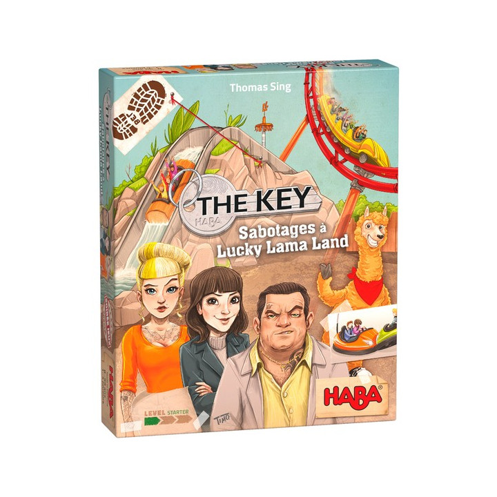 Boite du jeu The Key Sabotages à Lucky Lama Land