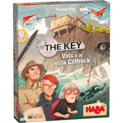 boite du jeu The Key Vols à la villa Cliffrock