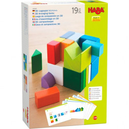 boite du jeu d'assemblage en 3D Cubes Mix