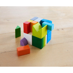 assemblage de pièces du jeu Cubes Mix