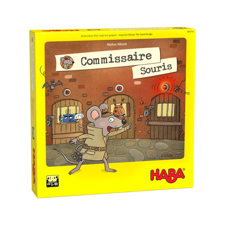 boite du jeu Commissaire Souris