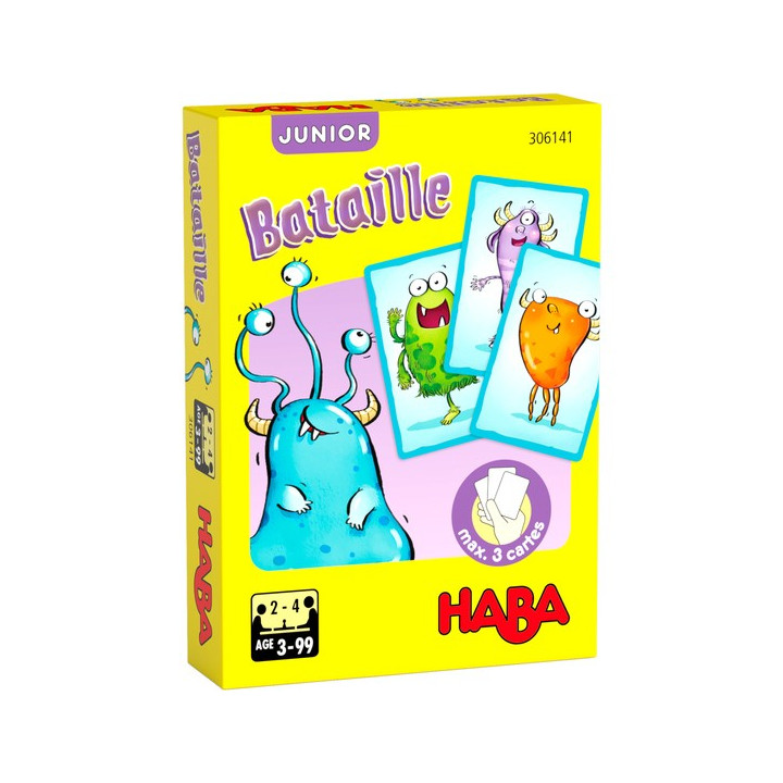 boite du jeu Bataille junior