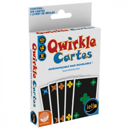 boite du jeu Qwirkle cartes