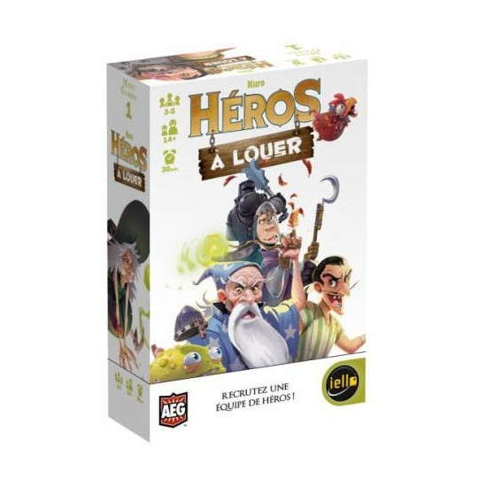 boite du jeu Héros à louer