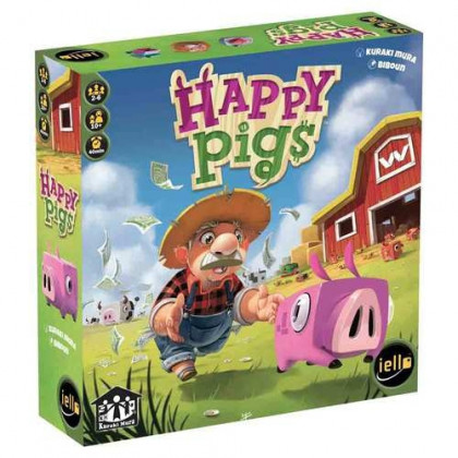 boite du jeu Happy pigs