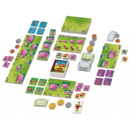 mise en place du jeu happy pigs