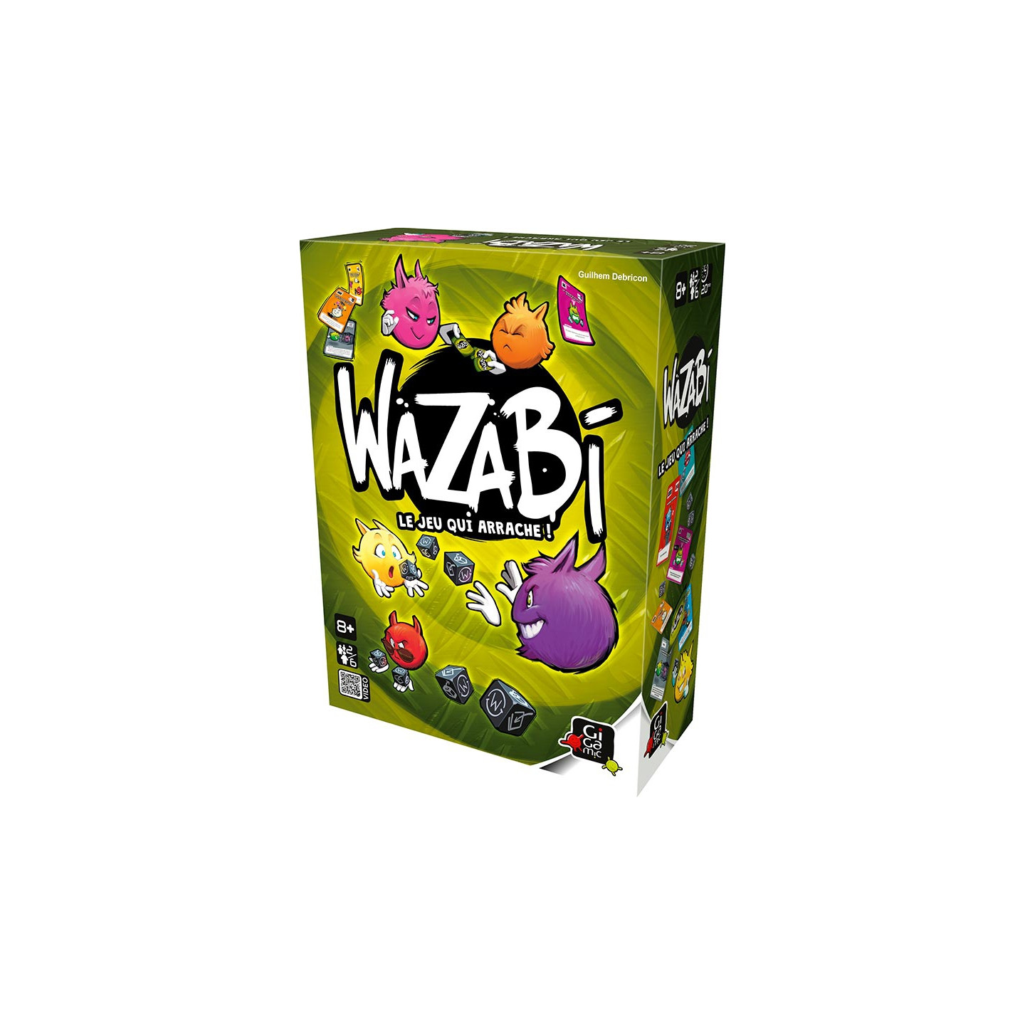 Wazabi, jeu de société Gigamic | Jeupetille