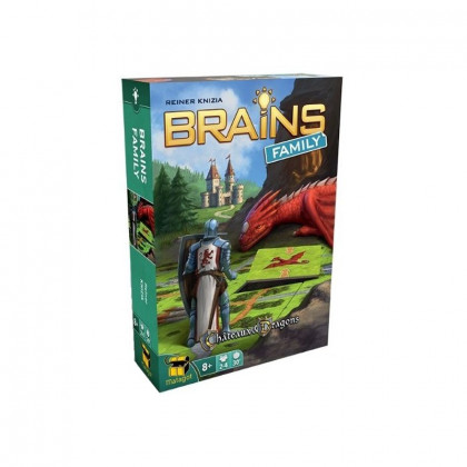 boite du jeu Brains Family châteaux & dragons