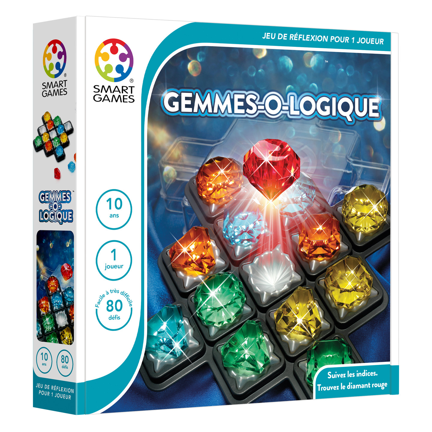 Gemmes-o-Logique, jeu de société Smart Games | Jeupetille