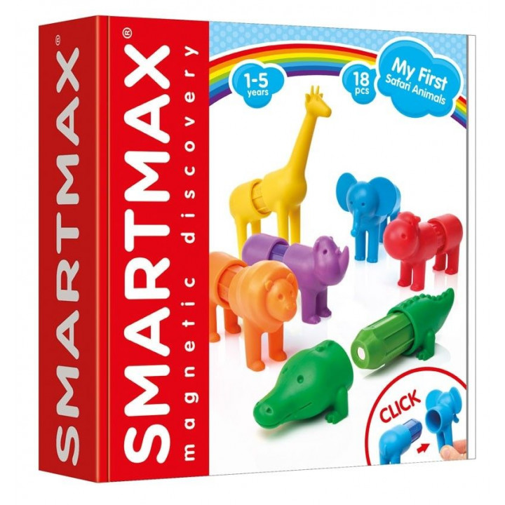 boite du jeu Smartmax Animaux du safari