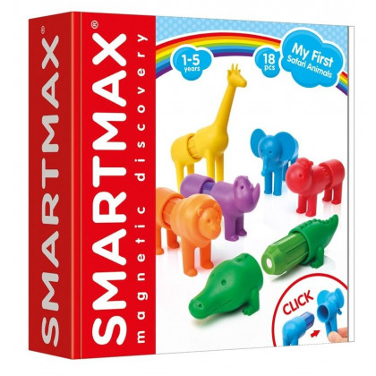 boite du jeu Smartmax Animaux du safari