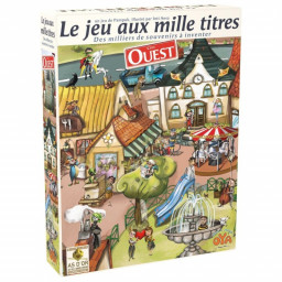 boite du jeu Le jeu aux mille titres Ouest