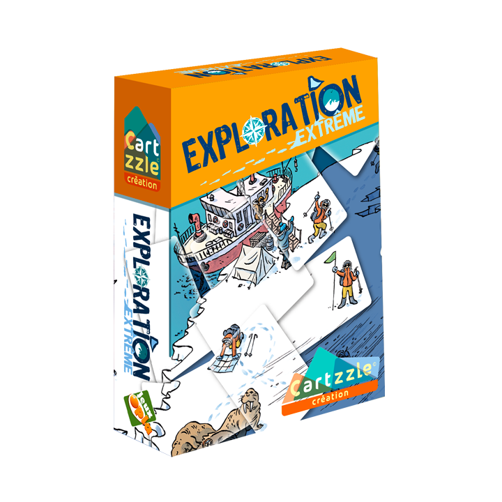 boite du jeu Cartzzle Exploration extrême