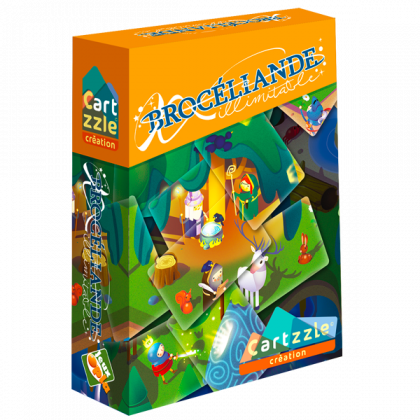 boite du jeu Cartzzle Broceliande ilimitable