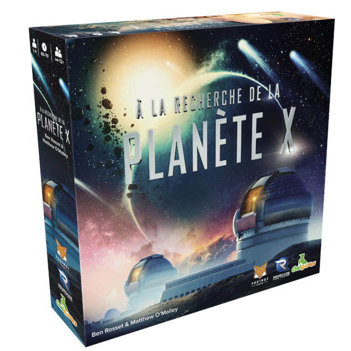 boite du jeu A la recherche de la planète X