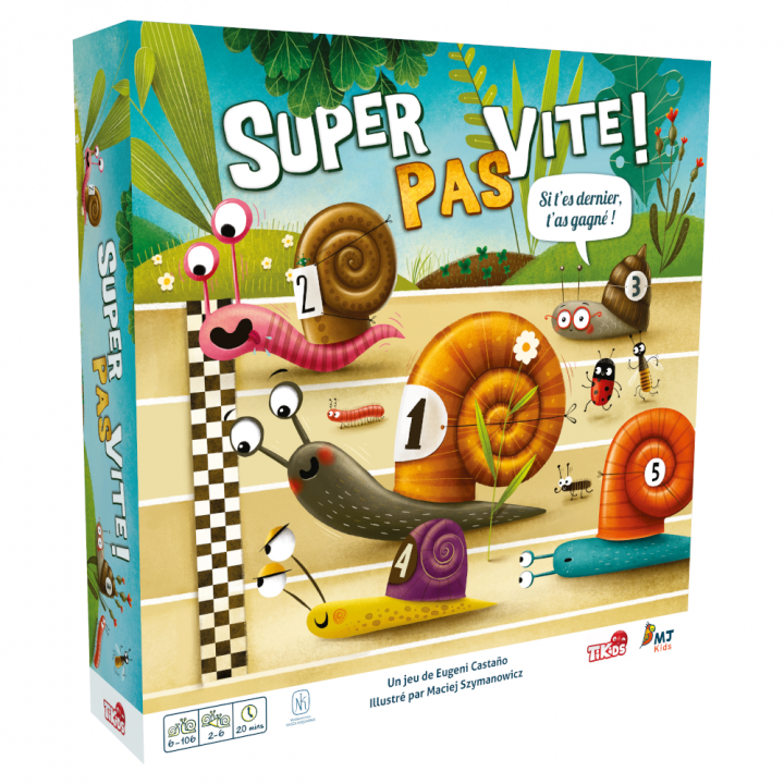 boite du jeu Super Pas Vite