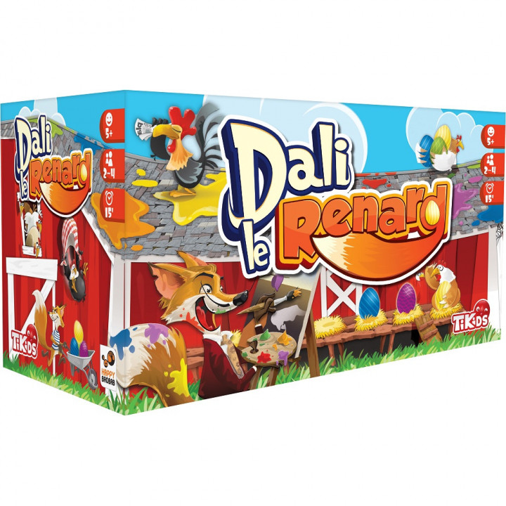 boite du jeu Dali le renard