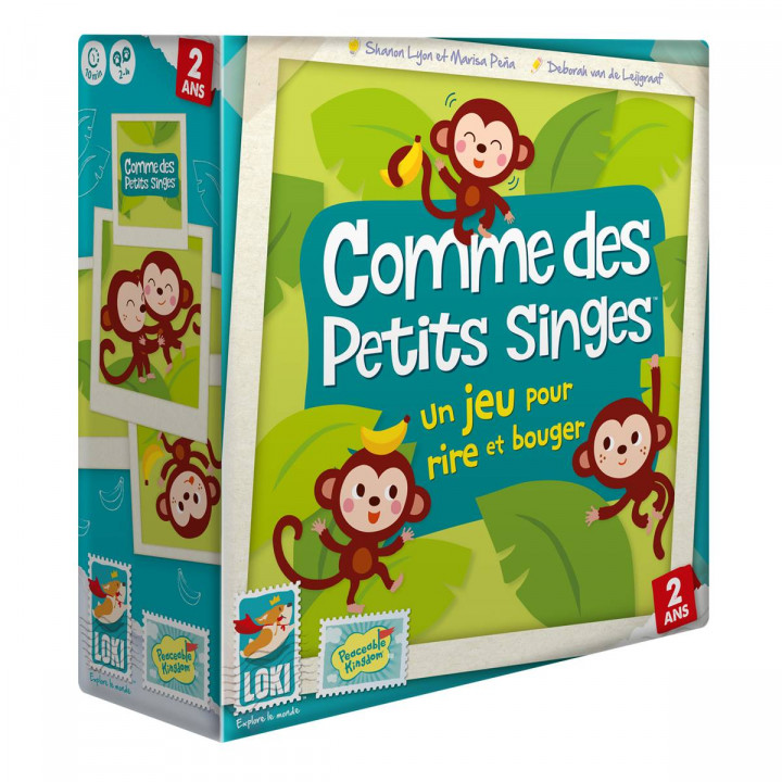 boite du jeu Comme des Petits Singes