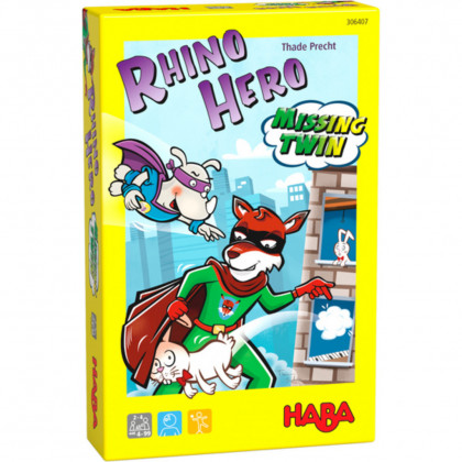 boite du jeu Rhino Hero Missing Twin