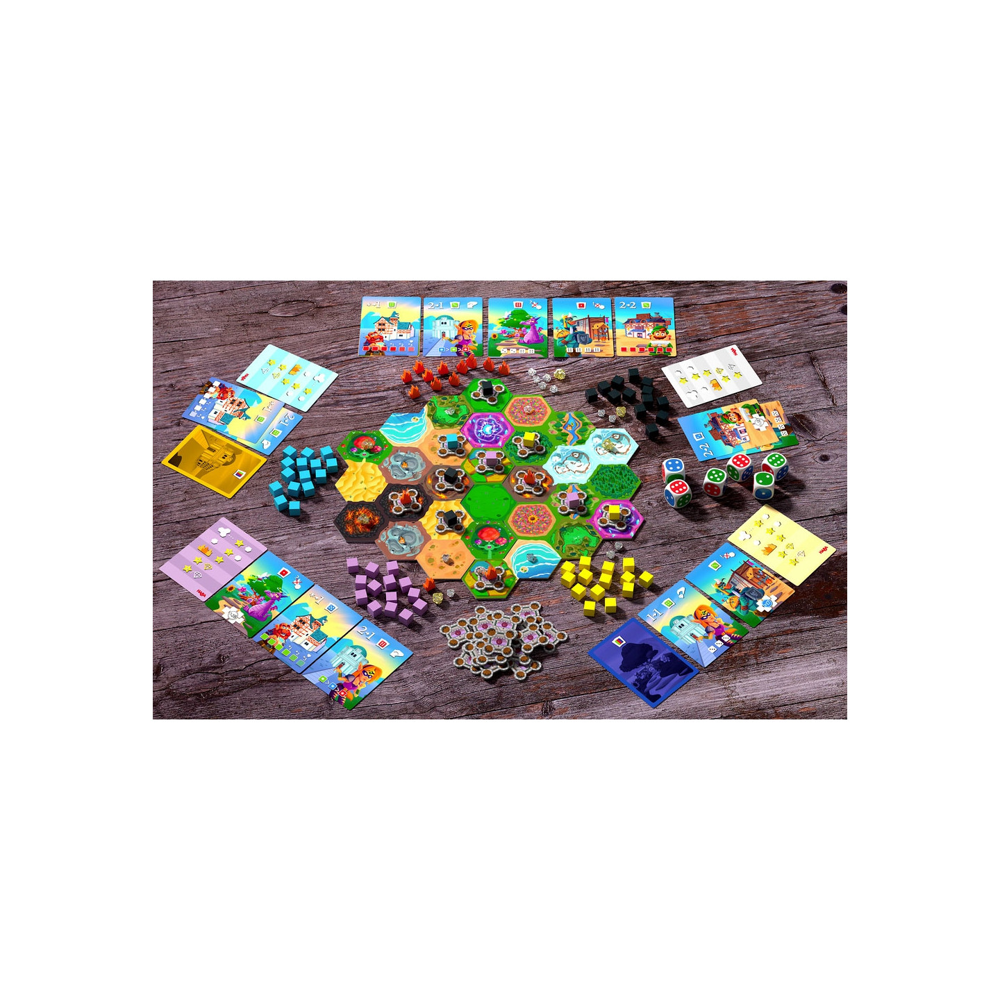 Roi & Compagnie à la conquête de nouveaux territoires jeu de société Haba