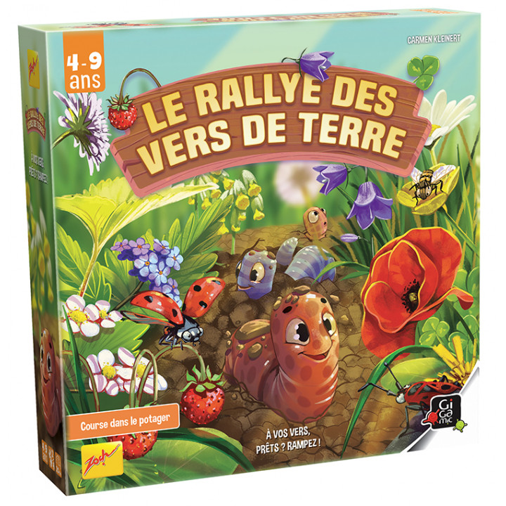 Boite du jeu Le Rallye des Vers de Terre