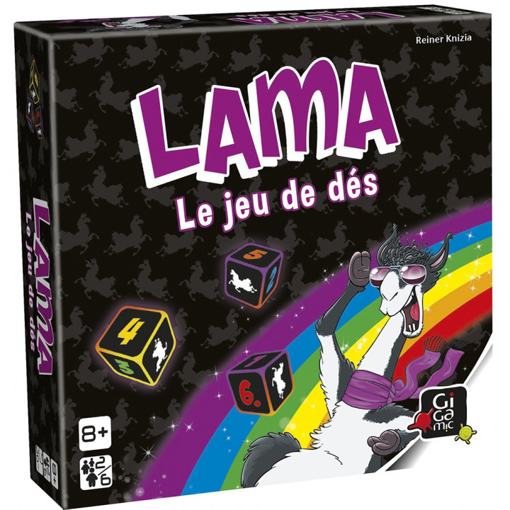 Boite du jeu Lama : le jeu de dès